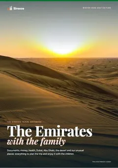 Cover of the guide “The Emirates with the family”