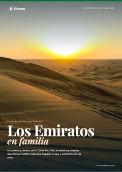 Portada de la guía «Los Emiratos en familia»