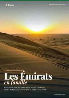 Couverture du guide « Les Émirats en famille »