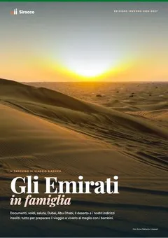 Copertina della guida «Gli Emirati in famiglia»