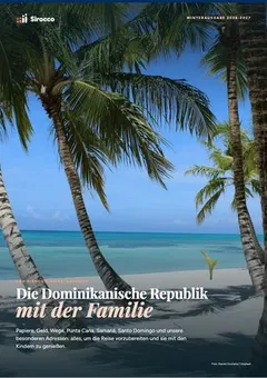 Titelseite des Reiseführers „Die Dominikanische Republik mit der Familie“