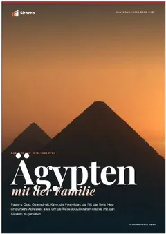 Titelseite des Reiseführers „Ägypten mit der Familie“