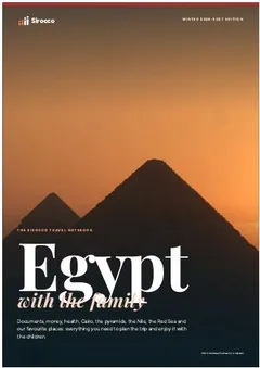 Cover of the guide “Egypt with the family”
