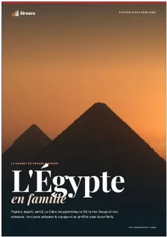 Couverture du guide « L'Égypte en famille »