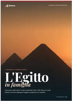 Copertina della guida «L'Egitto in famiglia»