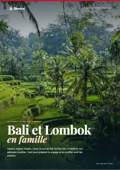 Couverture du guide « Bali et Lombok en famille »