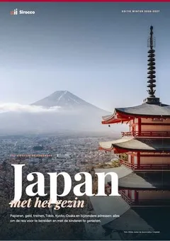 Omslag van de gids ‘Japan met het gezin’