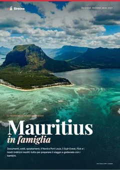Copertina della guida «Mauritius in famiglia»