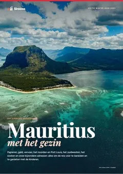 Omslag van de gids ‘Mauritius met het gezin’