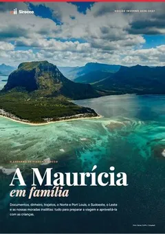 Capa do guia «A Maurícia em família»