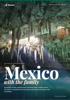 Cover of the guide “Mexico with the family”