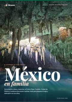 Portada de la guía «México en familia»