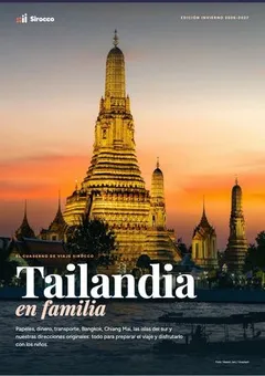 Portada de la guía «Tailandia en familia»