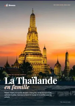 Couverture du guide « La Thaïlande en famille »